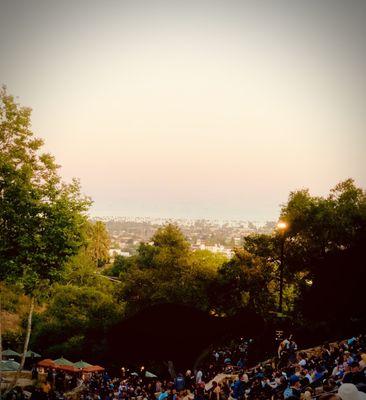 Ocean views from the bowl