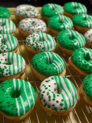 St.Patrick's donuts!