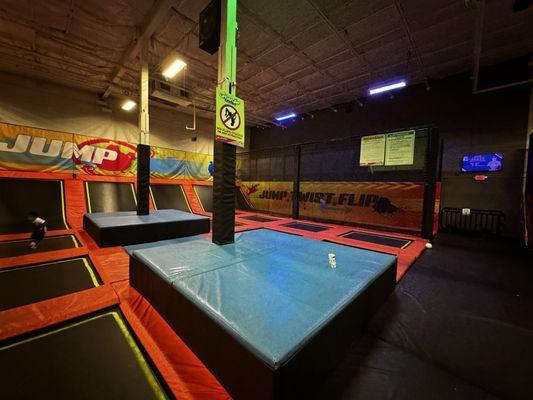 Bounce area