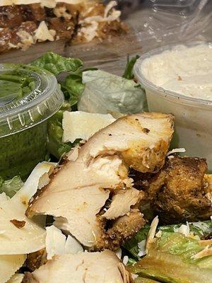 Chicken Ceasar salad.