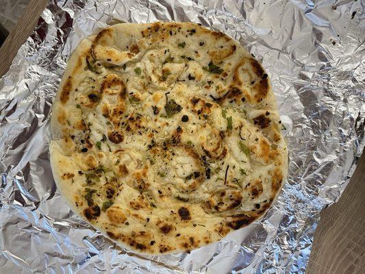 Garlic naan