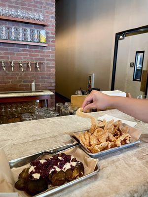 Pork Rinds and Roasted Potatoes (Octoberfest special)