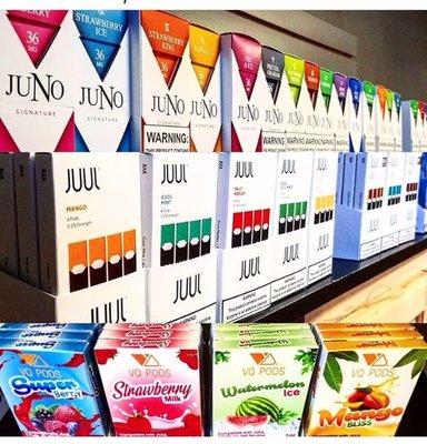 We sell individual juul pods and many additional flavors from juul compatible brands! 18$ flat for a 4-pack, tax included!