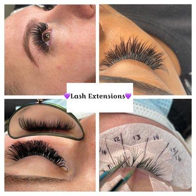 Multiple client lash photos