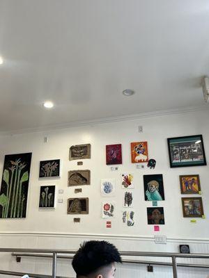 Artist wall