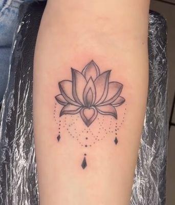 lotus flower tattoo