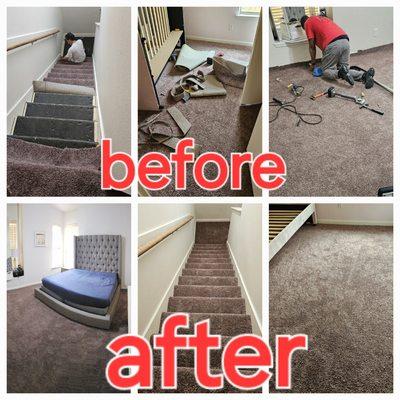 Carpet and pad installation ph 8324350305