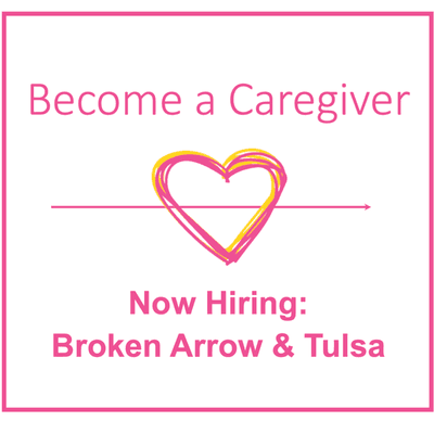 Heart for Seniors is now hiring amazing Caregivers for Broken Arrow and Tulsa