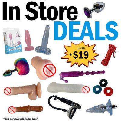 $19 and under inStore deals