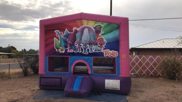 Our jumping castle that we ordered.