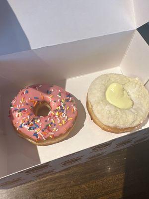 Homer and banana pie donut