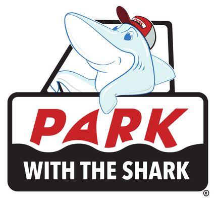 Logo Featuring Sharky