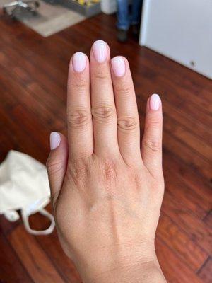 Ombré dip nails