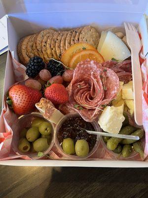 Small charcuterie board from Sprinkle of Graze.