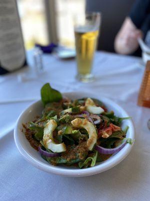 Simple Salad w/ginger dressing