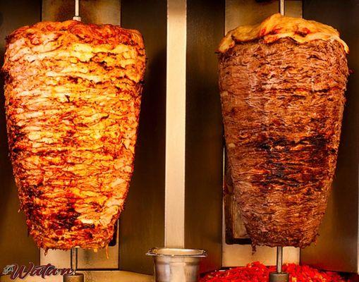 Chicken and Beef Shawarma