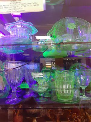 Uranium glass