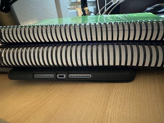 Cut and coil-binded study books