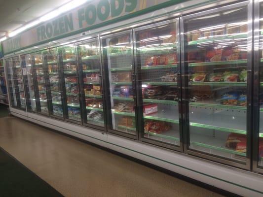 New refrigerated section.