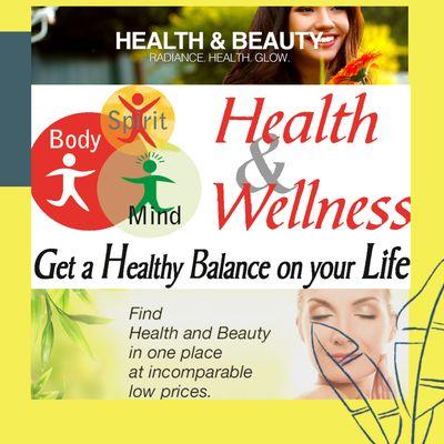 Health and beauty products