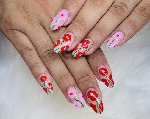 Summer nail art