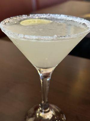 Traditional lemon drop