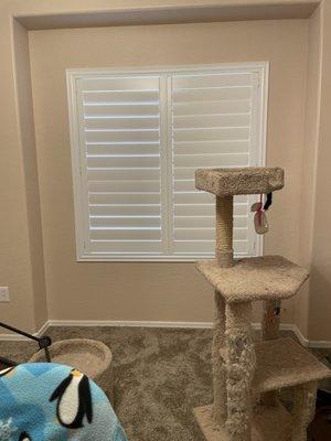 Playroom shutters