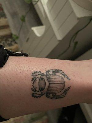 beetle tattoo