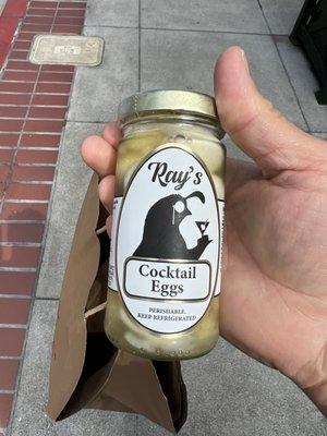 Ray's Pickled Eggs!