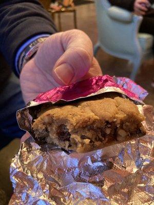 Chocolate Chip Chunk Colossal Size Cookie