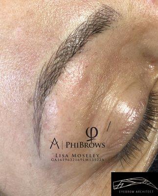 PhiBrows Microblading.