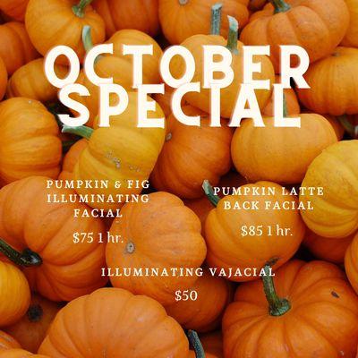 October specials