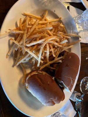 Cheesesteak and French Fries