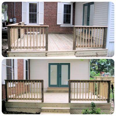 Pressure Treated Deck