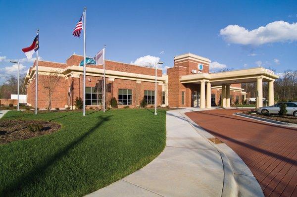 Entrance to CMC-Kannapolis Healthcare Pavilion