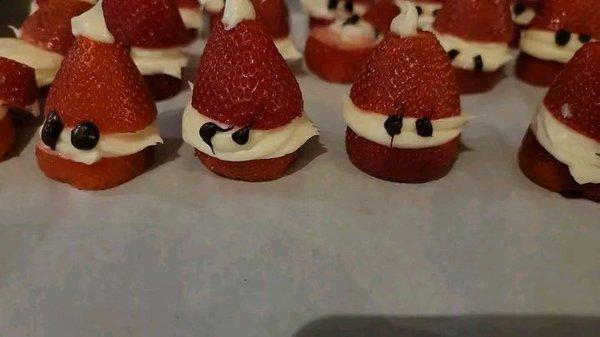 Strawberry Santas