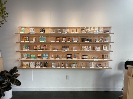 Pre-rolls, joints, blunts and carts, vapes at Dockside Cannabis in Green Lake