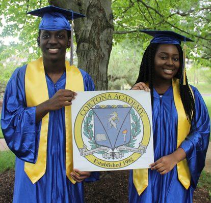 Araba & Kwesi, grads of 2017