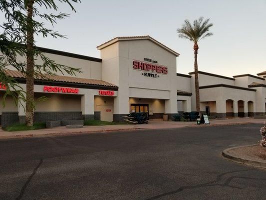 Shoppers on Alma School and Queen Creek