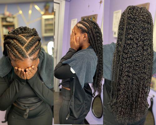 Feed in Braids / Quickweave