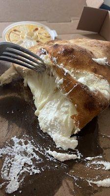 Plain calzone