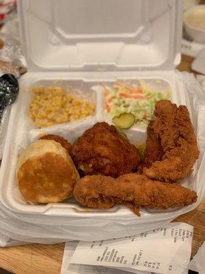 Really really good chicken and tenders