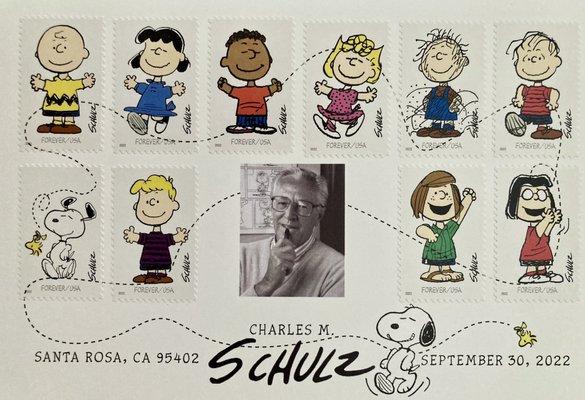 Commemorative Charles Schulz Portfolio. 05/15/23