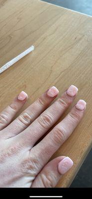 Daughter's fingernails