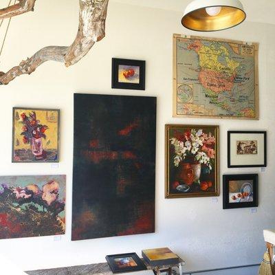 art from various san Diego Artist is for sale at L'atelier