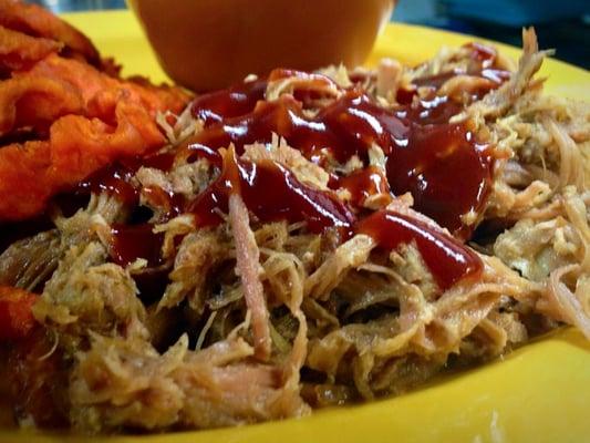 Hand-pulled Smoked Pulled Pork Plate