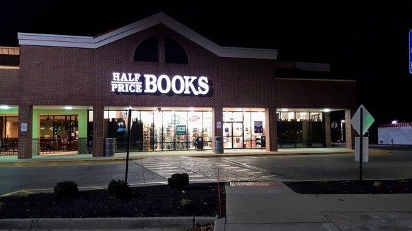 Storefront for Half Price Books Beavercreek