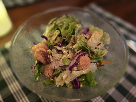 Salad - Local Seasonal Greens, House Papaya Seed Dressing