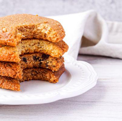 ChipMonk Keto Cookies made with almond flour and sweetened with monk fruit