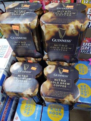 New Cold Brew Coffee Infused GUINNESS!!